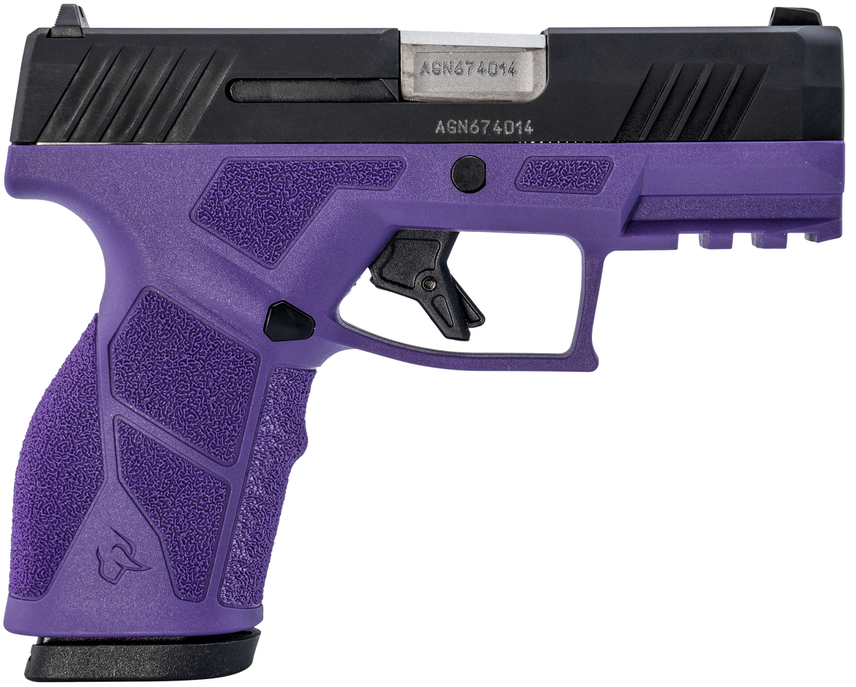 Taurus GX2 9mm Luger 3.37" 13+1 Semi-Auto Pistol - Dark Purple Polymer Frame