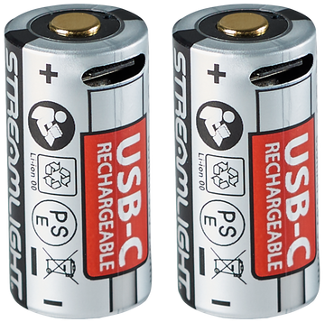 Streamlight 20237 SL-B9 3.6V 850mAh Li-Ion USB-C Rechargeable Battery - 2-Pack