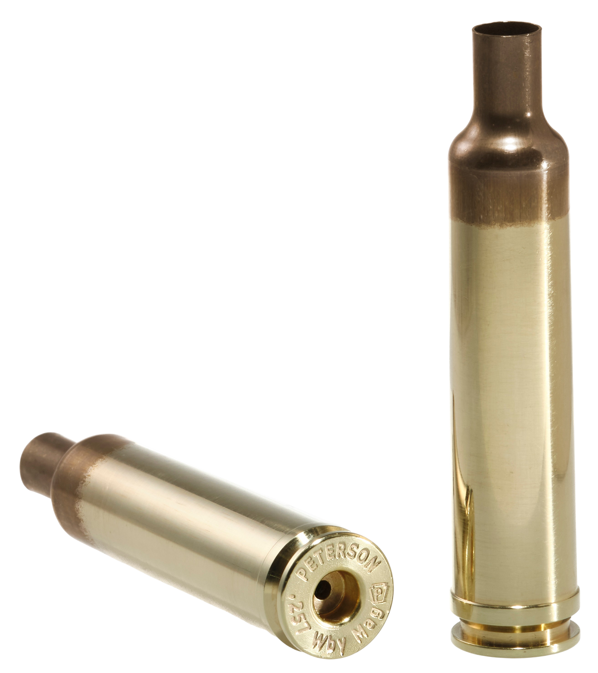 Peterson Cartridge .257 Weatherby Magnum Rifle Brass - 250 Bulk