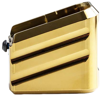 Cross Armory +0 Magazine Extension Glock 19/23/32 Gen 1-5 Gold Aluminum