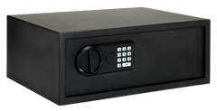 SnapSafe 75435 Keypad Safe XL Keypad/Key Entry Black Steel