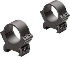 Leupold PRW2 Cross-Slot 1" Low Matte Black Scope Rings
