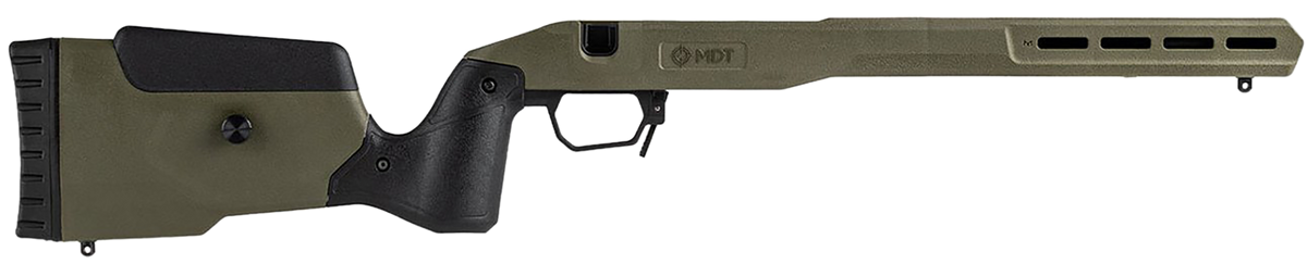 MDT Sporting Goods Field Stock Chassis System OD Green Fits Ruger 10/22