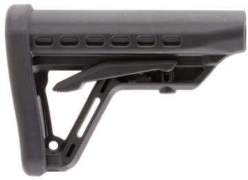 Archangel AA125 Low-Profile AR-15 Buttstock 6-Position Black Polymer
