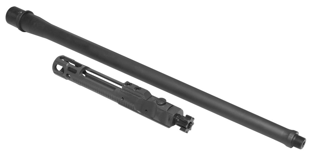 CMMG 57D0476 Replacement Barrel Kit w/ BCG 5.7x28mm 16.1" Threaded - Black Salt Bath Nitride