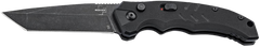 Boker Plus Intention II 3.07" Tanto Plain D2 Black G10 Automatic Folding Knife
