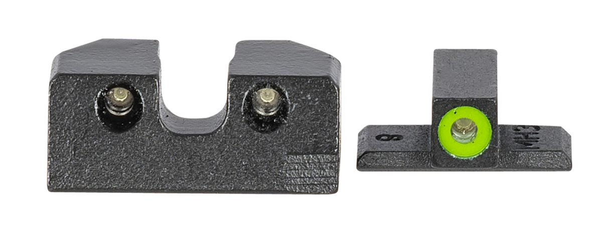 Meprolight Hyper-Bright Fixed Tritium Night Sights Green/Green Sig Sauer P-Series