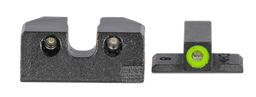 Meprolight Hyper-Bright Fixed Tritium Night Sights Green/Green Sig Sauer P-Series