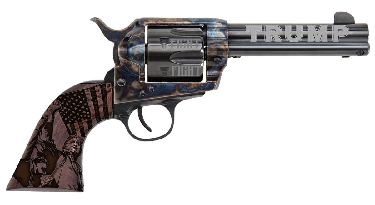 Traditions 1873 Trump-Fight 45 Long Colt 4.75" 6-Shot SAO Revolver