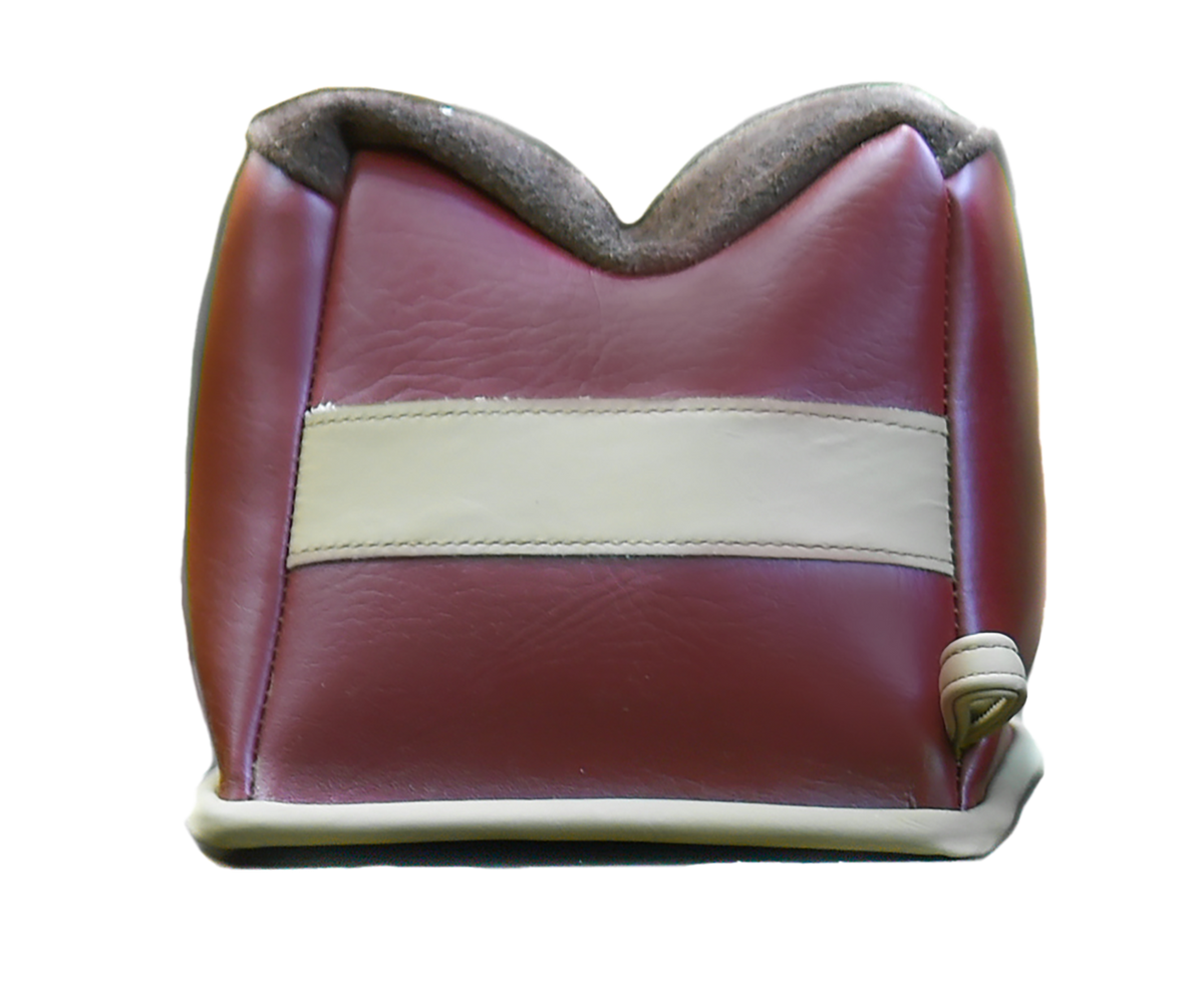 BenchMaster Leather Bench Bag Medium Prefilled Rifle Front Bag 4.10 oz