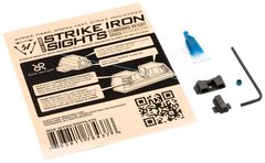 Strike Industries Strike Iron Sights Sig P320 Standard Height Black Front & Rear Set