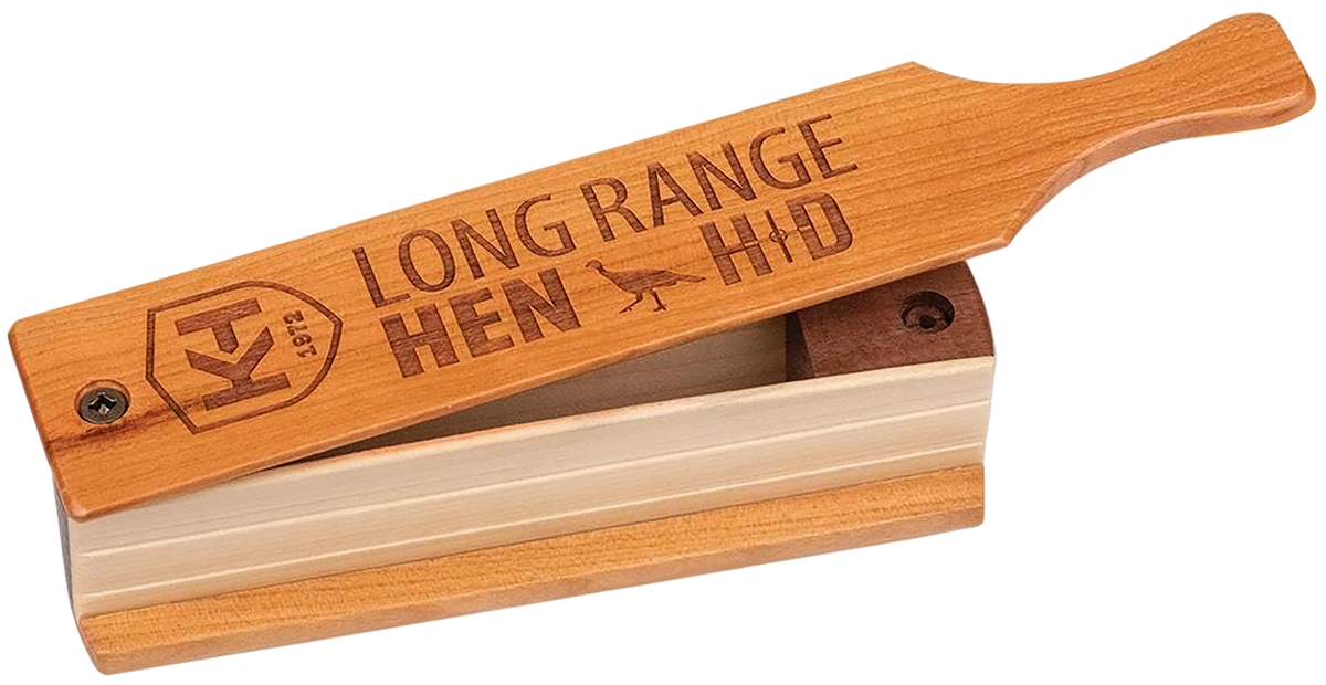 Knight & Hale HD Long Range Hen Box Call Cherry/Walnut