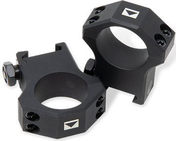 Steiner 5961 T-Series 30mm Medium 1.00" Matte Black Aluminum Scope Ring Set