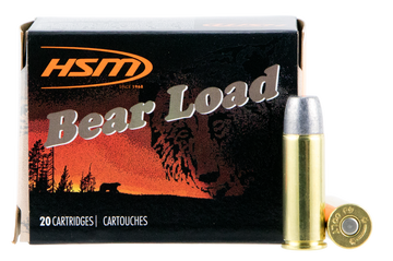 HSM Bear Load 45 Colt +P 325 gr Wide Flat Nose 20 Rd - Box or Case