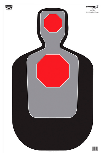 Birchwood Casey EZE-Scorer BC-19 23" x 35" Silhouette Paper Target 100 Per Pkg