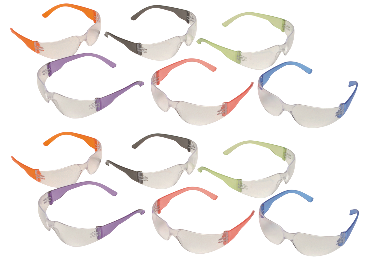Pyramex Intruder S4110SMP Safety Glasses Clear Anti-Scratch Polycarbonate 12 Pair