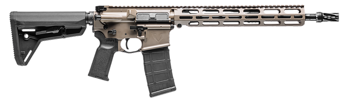 VKTR Industries VK-1PW 5.56 NATO 13.7" 30+1 Semi-Auto AR-15 Rifle - Magpul FDE