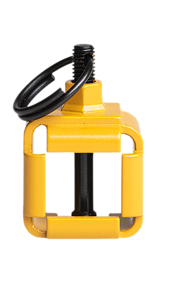 Leapers UTG MNT-16AD2C Blank Firing Adaptor AR-15 Steel 2.44" Black/Yellow
