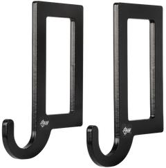 EZ-Aim 15571 Horizontal Steel Gong Target Hanging Hook - 2 Pack