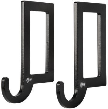 EZ-Aim 15571 Horizontal Steel Gong Target Hanging Hook - 2 Pack