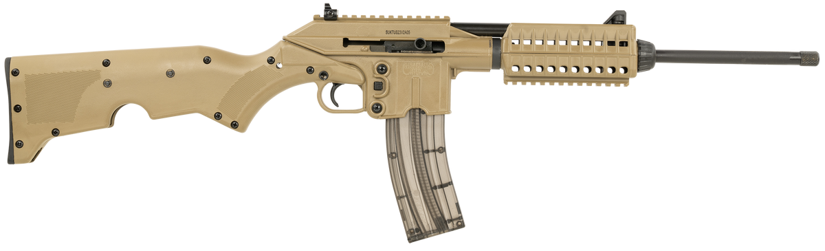 Kel-Tec SU-22 22 LR 16.10" 26+1 Semi-Auto Rifle - Tan