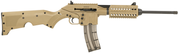 Kel-Tec SU-22 22 LR 16.10" 26+1 Semi-Auto Rifle - Tan