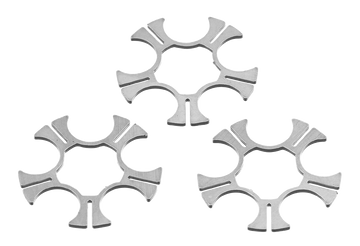 Ruger 90516 SP101 9mm Luger 5-Rd Full Moon Clip Stainless Steel - 3 Pack