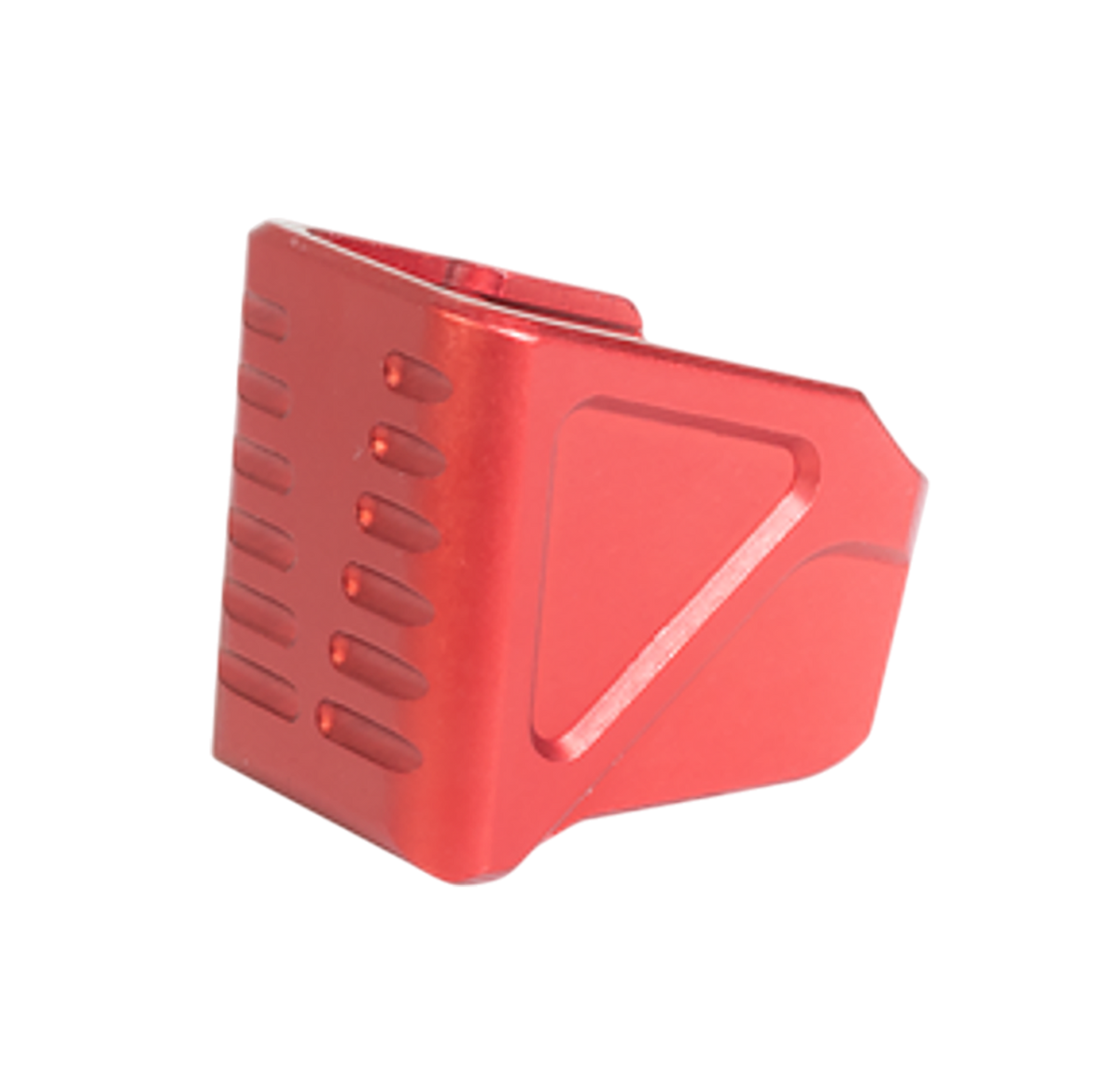 Timber Creek Outdoors GLMEPR Glock 17/19 Magazine Extension Plate - Red Anodized Aluminum