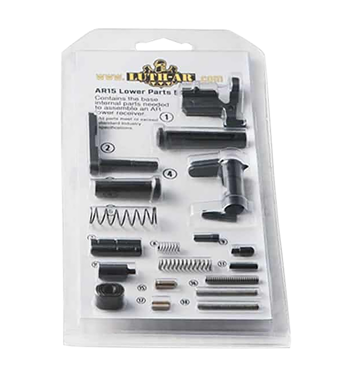 Luth-AR LRPK-BLDR-308 308 AR-10 Builder Lower Parts Kit - Stainless Steel