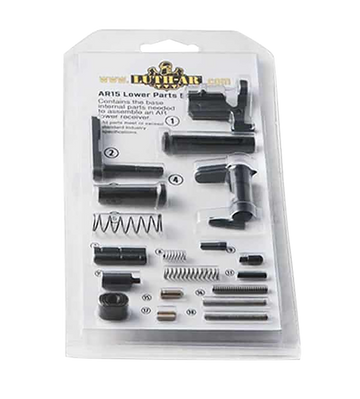 Luth-AR LRPK-BLDR-308 308 AR-10 Builder Lower Parts Kit - Stainless Steel