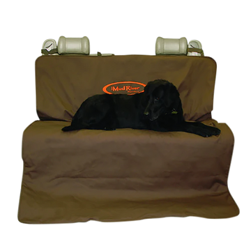 Mud River Two Barrel Seat Cover 56" x 68" Brown Nylon/Canvas