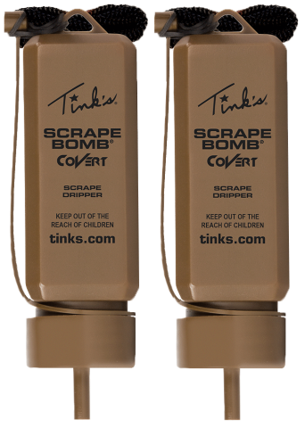 Tinks Covert Scrape Bomb 2 oz Deer Scrape Dripper - 2 Drippers