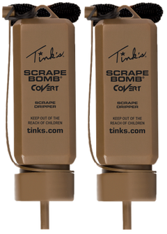 Tinks Covert Scrape Bomb 2 oz Deer Scrape Dripper - 2 Drippers