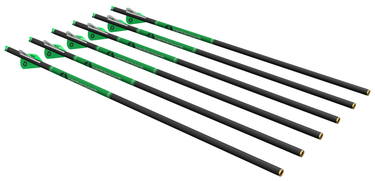 Centerpoint AXCCA20TPK 20" 400gr Carbon Crossbow Arrows 6-Pack