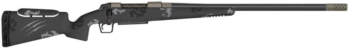 Fierce Firearms CT Rival XP 308 Win 20" 4+1 Bolt-Action Rifle - Tungsten Gray Titanium / Phantom Camo