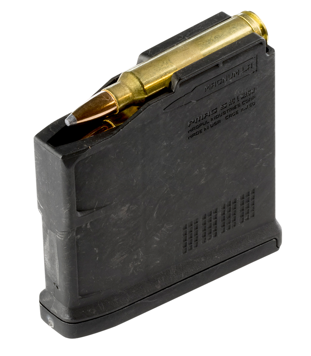 Magpul Industries PMAG 5 AC L Magnum AICS Long Action 5-Rd 300 Win Mag Polymer - Black