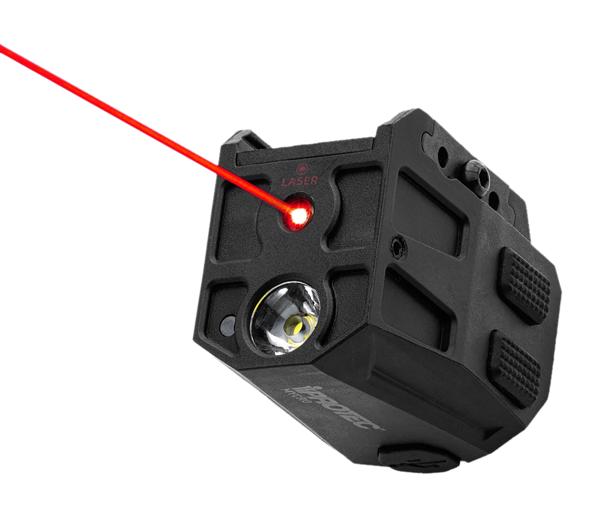Alliance Consumer Group iProtec MYCRO Rail Mount Light 300 Lumens Red Laser Matte Black