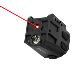 Alliance Consumer Group iProtec MYCRO Rail Mount Light 300 Lumens Red Laser Matte Black