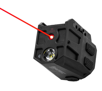 Alliance Consumer Group iProtec MYCRO Rail Mount Light 300 Lumens Red Laser Matte Black
