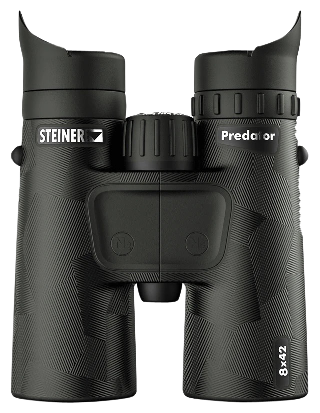 Steiner Predator 8x42mm Fast-Close Focus Binoculars - Black Makrolon Rubber Armor