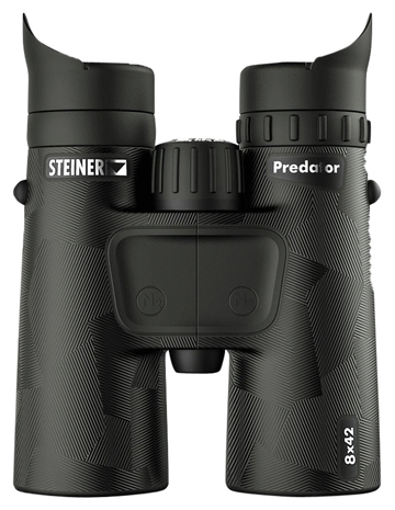 Steiner Predator 8x42mm Fast-Close Focus Binoculars - Black Makrolon Rubber Armor