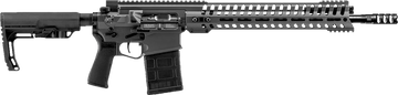 Patriot Ordnance Factory Revolution PD 308 Win 16.5" 20+1 Semi-Auto Rifle - Tungsten Cerakote