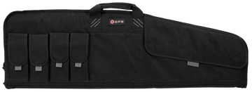 G*Outdoors SRC42 Single Rifle Case 42" Black 600D Polyester Lockable