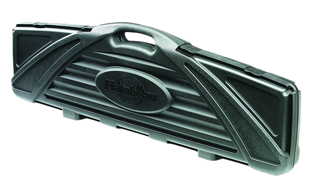 Flambeau Safe Shot Double Gun Case 54" Black Polymer - Holds 2 Scoped Rifles/Shotguns
