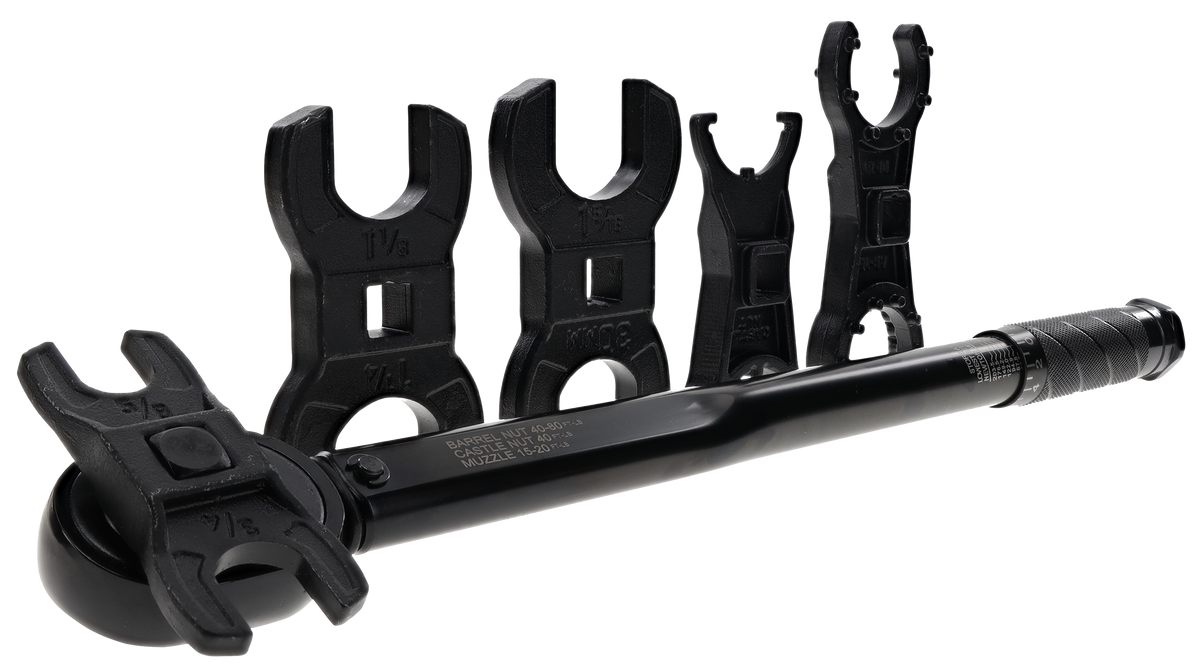 Wheeler Delta Series XL F.A.T. Wrench Set with Crowfoot Wrenches - Black Steel