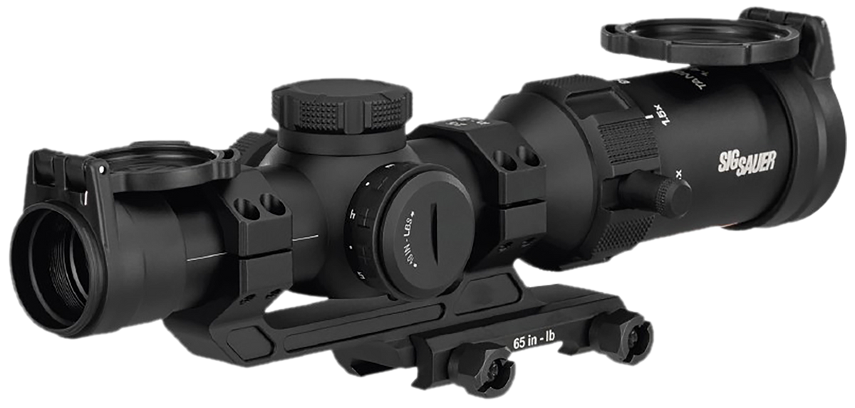 Sig Sauer Electro-Optics Tango-SPR 1-4x24mm 30mm Tube SFP Illuminated Hellfire FL-4 Riflescope - Black