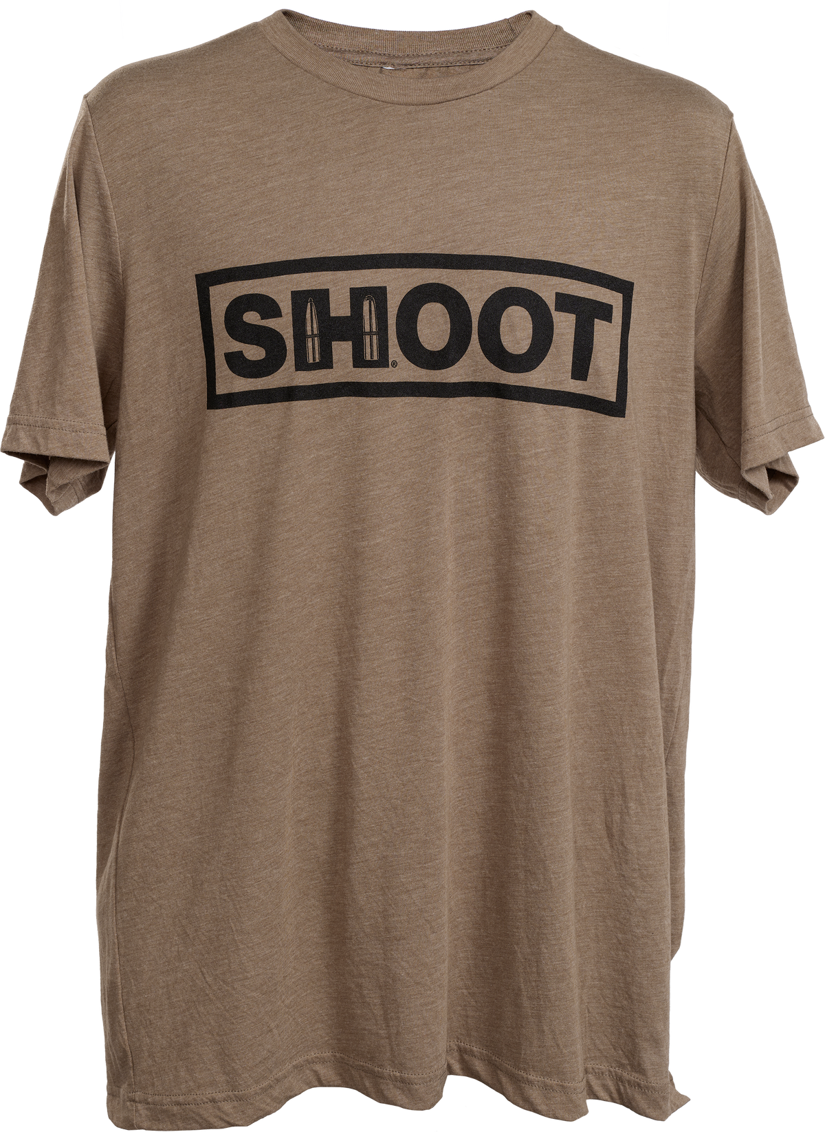 Hornady Shoot T-Shirt Brown Tri-Blend Short Sleeve XL
