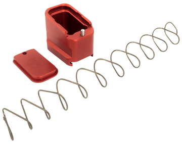 Shield Arms Glock 19/23 +5 9mm Luger / 40 S&W Magazine Extension - Red