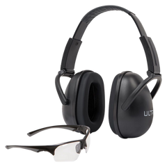 Allen ULTRX Blocker Ear & Eye Protection Combo 23 dB Black
