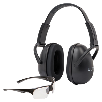 Allen ULTRX Blocker Ear & Eye Protection Combo 23 dB Black